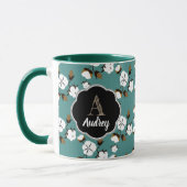 Mug Fleurs de coton rustiques (Gauche)
