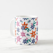 Mug Fleurs de couleur d'eau mignonne Pastel (Devant gauche)
