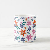 Mug Fleurs de couleur d'eau mignonne Pastel (Centre)