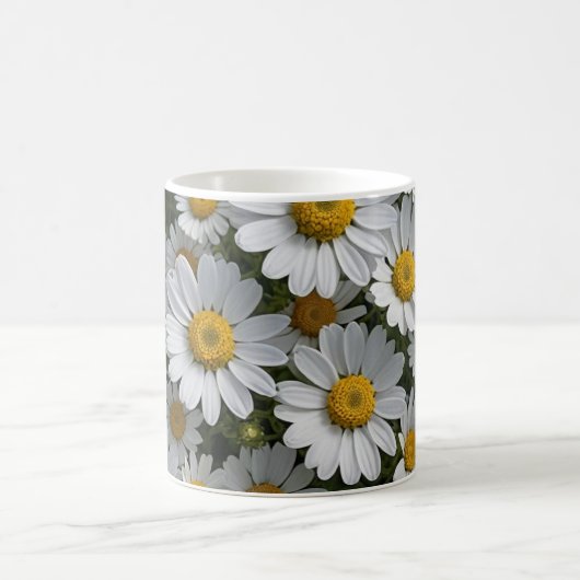 Mug Fleurs de couvre-feu blanches (Centre)