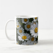 Mug Fleurs de couvre-feu blanches (Gauche)