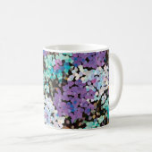 Mug Fleurs de cristal violet (Devant droit)