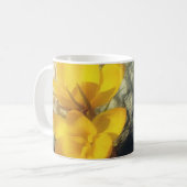 Mug Fleurs de Crocus jaunes (Devant gauche)