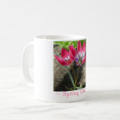 Mug Fleurs de crocus roses Musique (Devant gauche)