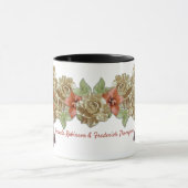 Mug Fleurs de cuir sur le daim (Centre)