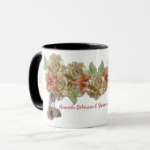 Mug Fleurs de cuir sur le daim (Devant gauche)