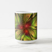 Mug Fleurs de fantaisie fractale douces et tendres (Centre)