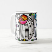 Mug Fleurs de fenêtre Charles Rennie Mackintosh (Devant gauche)