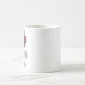 Mug Fleurs de feu d'artifice vectoriel de conception p (Centre)