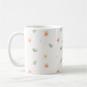 Mug Fleurs de feuilles d'hibiscus à la crème de pêche (Gauche)