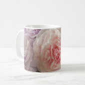 Mug Fleurs de filtres à café pastel (Devant gauche)