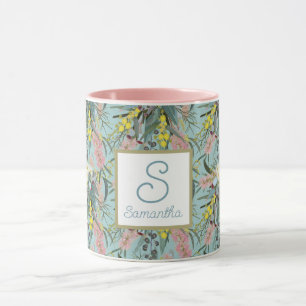 Mug Fleurs de fleurs autochtones australiennes personn