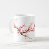 Mug Fleurs de fleurs de cerisier (Devant gauche)