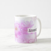 Mug Fleurs de fleurs de cerisier rose (Devant droit)