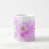 Mug Fleurs de fleurs de cerisier rose (Centre)