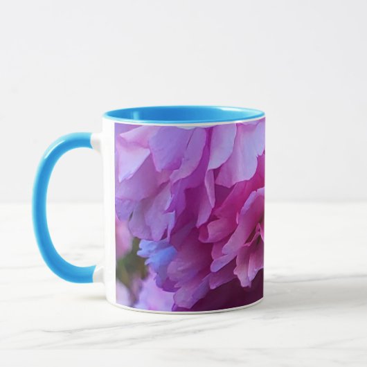 Mug Fleurs de fleurs de cerisier rose (Gauche)