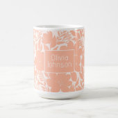 Mug Fleurs de fleurs de chair douce (Centre)