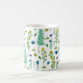 Mug Fleurs de foune Motif de la nature sans voile (Centre)