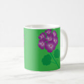 Mug Fleurs de géranium (Devant droit)
