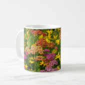 Mug Fleurs de Jardin colorées (Devant gauche)