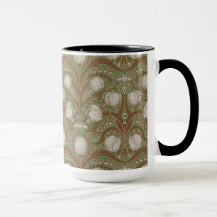 Mug Fleurs de jardin printanier sur sauge