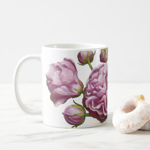 Mug Fleurs de jardin Roses de Camellia