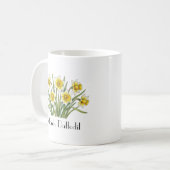 Mug Fleurs de jonquilles de mars (Devant gauche)