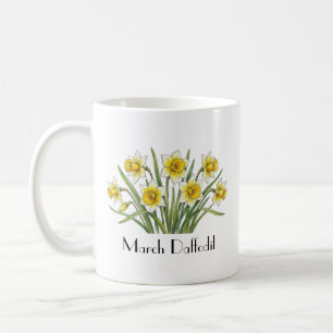 Mug Fleurs de jonquilles de mars