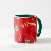 Mug Fleurs de ketmie (Devant droit)