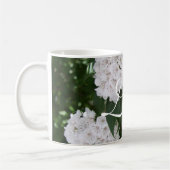 Mug Fleurs de laurier blanc (Gauche)
