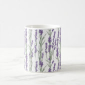 Mug Fleurs de lavande à l'aquarelle (Centre)