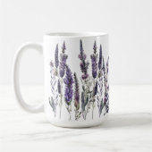 Mug Fleurs de lavande aquarelle (Gauche)
