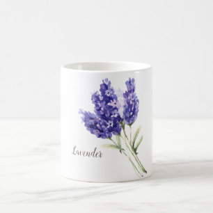 Mug Fleurs de Lavande Aquarelle
