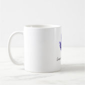 Mug Fleurs de Lavande Aquarelle (Gauche)