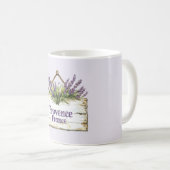Mug Fleurs de lavande Provence, France (Devant droit)