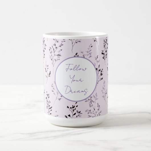 Mug Fleurs de Lavande Violette (Centre)