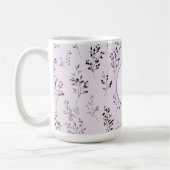 Mug Fleurs de Lavande Violette (Gauche)