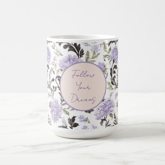 Mug Fleurs de Lavande Violette (Centre)