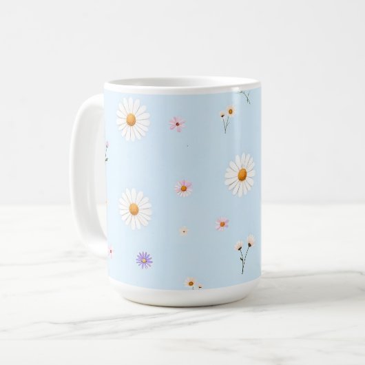 Mug Fleurs de Lilas (Devant gauche)