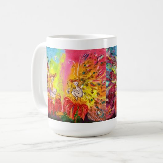 Mug FLEURS DE L'Imaginaire D'AUBE (Devant gauche)
