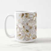 Mug Fleurs de Lotus Or Blanc (Gauche)
