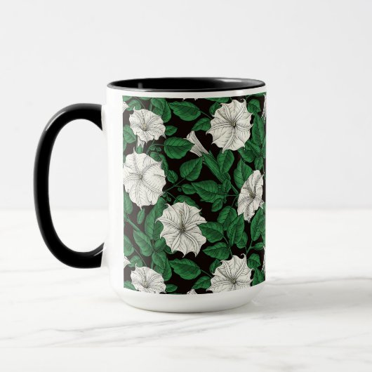 Mug Fleurs de lune 2 (Gauche)