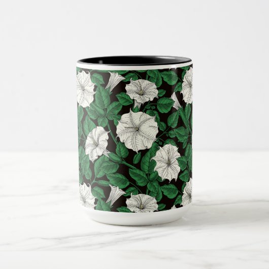 Mug Fleurs de lune 2 (Centre)