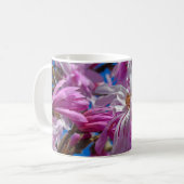 Mug Fleurs de magnolia rose (Devant gauche)