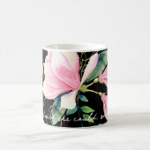 Mug Fleurs De Magnolia Roses Elle Croyait Qu'Elle Pour (Centre)