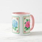 Mug Fleurs de Mahjong (Devant droit)