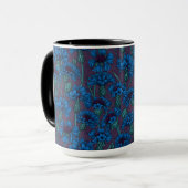 Mug Fleurs de maïs bleues, fleurs sauvages (Devant gauche)