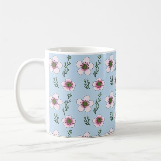 Mug Fleurs de Manuka (Gauche)