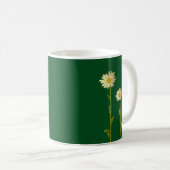 Mug Fleurs de marais sur arrière - plan vert - Été (Devant droit)