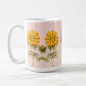 Mug Fleurs de marbre rose Faux (Gauche)